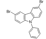 3,6-二溴-9-苯基咔唑-CAS:57103-20-5