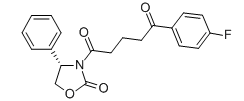 (4S)-3-[5-(4-氟苯基)-1,5-二氧代戊基]-4-苯基-2-恶唑烷酮-CAS:189028-93-1