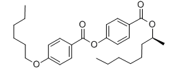 4-(4-己氧基苯甲酰氧基)苯甲酸-S-(+)-2-辛酯-CAS:87321-20-8