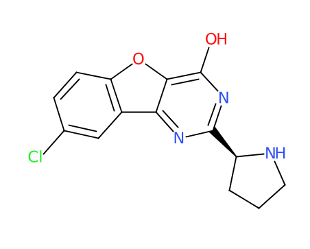 8-氯-2-(2S)-2-吡咯烷基苯并呋喃并[3,2-d]嘧啶-4(3H)-酮-CAS:1169558-38-6
