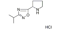 3-异丙基-5-吡咯烷-2-基-1,2,4-恶二唑盐酸盐-CAS:1185170-55-1
