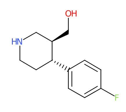 (3S,4R)-4-(4-氟苯基)哌啶-3-甲醇-CAS:125224-43-3