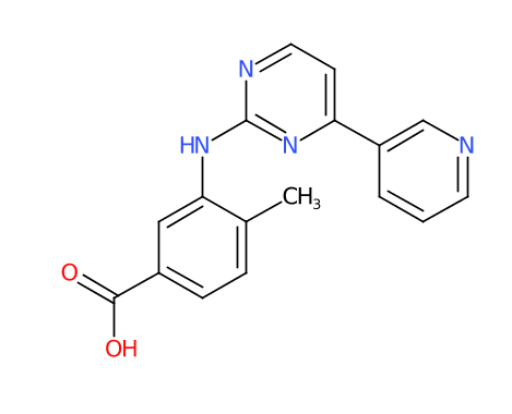4-甲基-3-[[4-(3-吡啶基)-2-嘧啶基]氨基]苯甲酸-CAS:641569-94-0