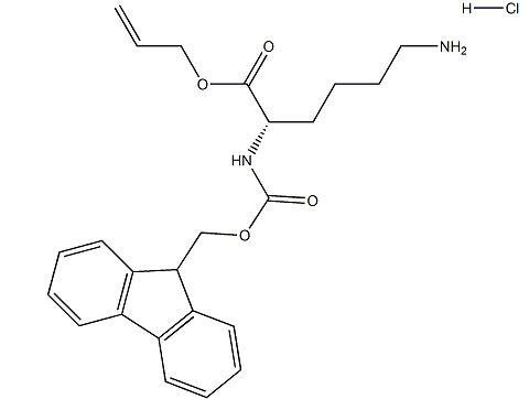 N2-[芴甲氧羰基]-L-赖氨酸烯丙酯单盐酸盐-CAS:815619-80-8