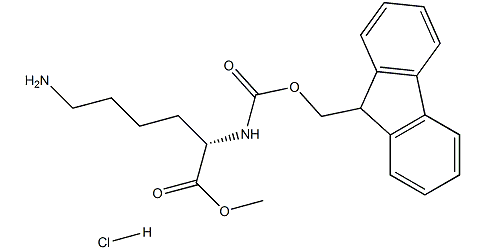 (S)-2-((((9H-芴-9-基)甲氧基)羰基)氨基)-6-氨基己酸甲酯盐酸盐-CAS:847658-45-1