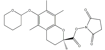 (2R)-6-(四氢-2H-吡喃-2-基氧基)-2,5,7,8-四甲基苯并二氢吡喃-2-羧酸琥珀酰亚胺酯-CAS:1069137-73-0