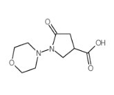 1-(4-吗啉)-5-氧代-3-吡咯烷羧酸-CAS:1086380-62-2