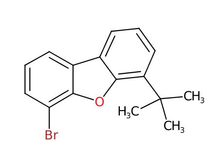 4-溴-6-(叔丁基)二苯并[b,d]呋喃-CAS:1438391-33-3