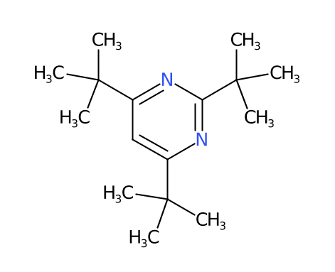 2,4,6-三叔丁基嘧啶-CAS:67490-21-5