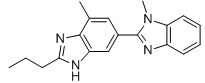 1,7'-二甲基-2'-丙基-2,5'-双苯并咪唑-CAS:152628-02-9