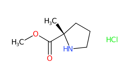 (S)-2-甲基吡咯烷-2-羧酸甲酯盐酸盐-CAS:220060-08-2