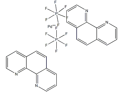 双(1,10-菲罗啉)钯(II)双(六氟磷酸盐)-CAS:113173-22-1