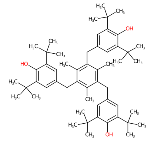 1,3,5-三甲基-2,4,6-三(3,5-二叔丁基-4-羟基苄基)苯-CAS:1709-70-2