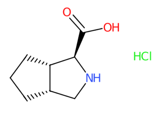 (1S,3aR,6aS)-八氢环戊二烯并[c]吡咯-1-羧酸盐酸盐-CAS:1205676-44-3