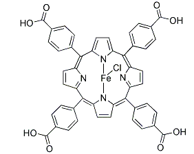 meso-四(4-羧基苯基)卟吩氯化铁-CAS:55266-17-6