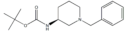 (S)-1-苄基-3-N-叔丁氧羰基氨基哌啶-CAS:216854-24-9