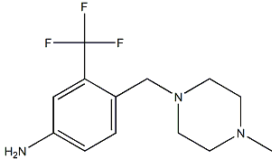 3-三氟甲基-4-[(4-甲基哌嗪-1-基)甲基]苯胺-CAS:694499-26-8