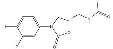 (S)-N-[3-(3-氟-4-碘-苯基)-2-氧代-唑烷-5-甲基]-乙酰氨-CAS:149524-45-8