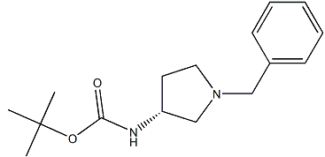 (3R)-(+)-1-苄基-3-(叔丁氧羰基氨基)吡咯烷-CAS:131878-23-4