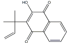 2-(1,1-二甲基-2-乙烯基-1-基)-3-羟基-1,4-萘二酮-CAS:64469-16-5