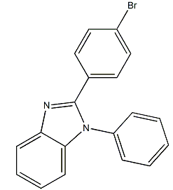 1-苯基-2-(4-溴苯基)-1H-苯并咪唑-CAS:2620-76-0