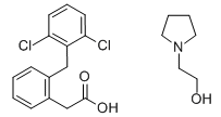 双氯芬酸吡咯烷乙醇盐-CAS:119623-66-4