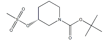 (r)-1-N-boc-3-甲烷磺酰氧基哌啶-CAS:404577-34-0
