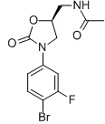 (5s)-N-[3-(4-溴-3-氟苯基)-2-氧代-5-恶唑烷基甲基]乙酰胺-CAS:856677-05-9