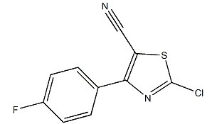 2-氯-4-(4-氟苯基)-5-噻唑甲腈-CAS:1628265-17-7