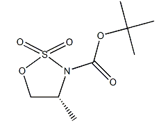 (R)-4-甲基-2,2-二氧代-[1,2,3]氧杂噻唑烷-3-甲酸叔丁酯-CAS:454248-53-4