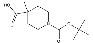 1-N-BOC-4-甲基哌啶-4-甲酸-CAS:189321-63-9