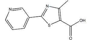 2-(3-吡啶)-4-甲基噻唑-5-羧酸-CAS:39091-01-5