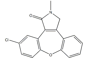 11-氯-2,3-二氢-2-甲基-1H-二苯并[2,3:6,7]氧杂卓并[4,5-C]吡咯-1-酮-CAS:1012884-46-6