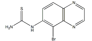 N-(5-溴喹喔啉-6-基)硫脲-CAS:842138-74-3
