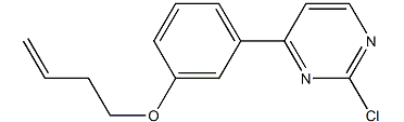 4-(3-(4-(1-丁烯)氧基)苯基)-2-氯嘧啶-CAS:937271-45-9