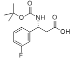 boc-(r)-3-氨基-3-(3-氟苯基)丙酸-CAS:500789-04-8