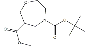 N-BOC-1,4-高吗啉-6-羧酸甲酯-CAS:1820736-58-0
