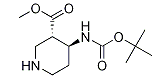 反式-4-BOC-氨基哌啶-3-甲酸甲酯-CAS:1217774-23-6