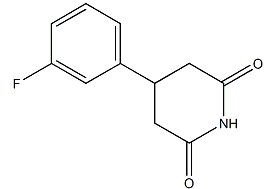 4-(3-氟苯基)-哌啶-2,6-二酮-CAS:959246-81-2