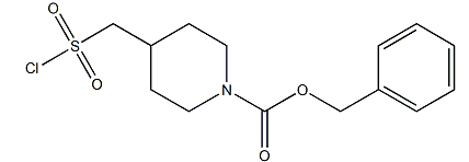 4-((氯磺酰基)甲基)哌啶-1-甲酸苄酯-CAS:1211587-42-6