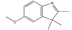 5-甲氧基-2.3.3-三甲基吲哚-CAS:31241-19-7