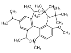 二叔丁基(2',4',6'-三异丙基-3,6-二甲氧基-[1,1'-联苯基]-2-基)膦-CAS:1160861-53-9