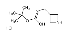 3-(Boc-氨甲基)氮杂环丁烷盐酸盐-CAS:1170108-38-9