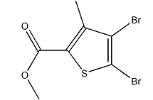 4,5-二溴-3-甲基噻吩-2-甲酸甲酯-CAS:648412-53-7
