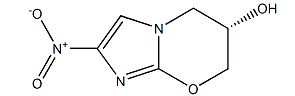 (S)-2-硝基-6,7-二氢-5H-咪唑并(2,1-b)(1,3)恶嗪-6-醇-CAS:187235-08-1
