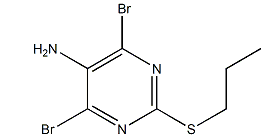 4,6-二溴-2-（丙巯基）-5-氨基嘧啶-CAS:1621679-05-7