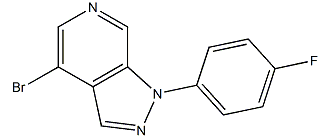 4-溴-1-(4-氟苯基)-1H-吡唑并【3,4-C】吡啶-CAS:1220165-54-7
