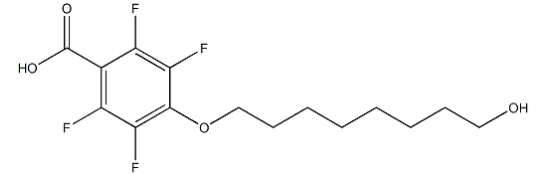 2,3,5,6-四氟-4-(8-羟基-正辛醚)-苯甲酸-CAS:1017789-71-7