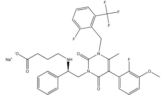 恶拉戈利钠-CAS:832720-36-2