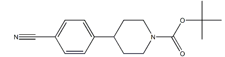 1-Boc-4-(4-氰基苯)哌啶-CAS:162997-33-3